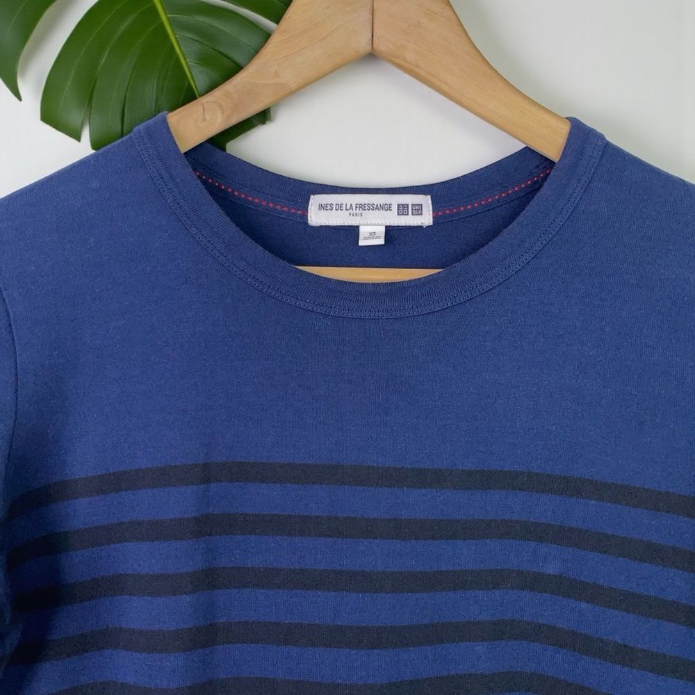 Uniqlo x Ines de la Fressange Striped Knit T-Shirt Dress - Picture 5 of 10